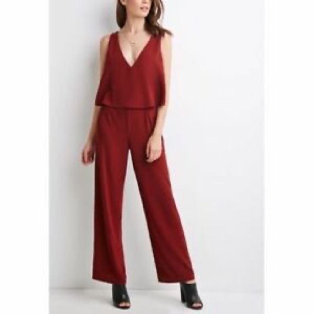 Rust jumpsuit FINAL PRICE